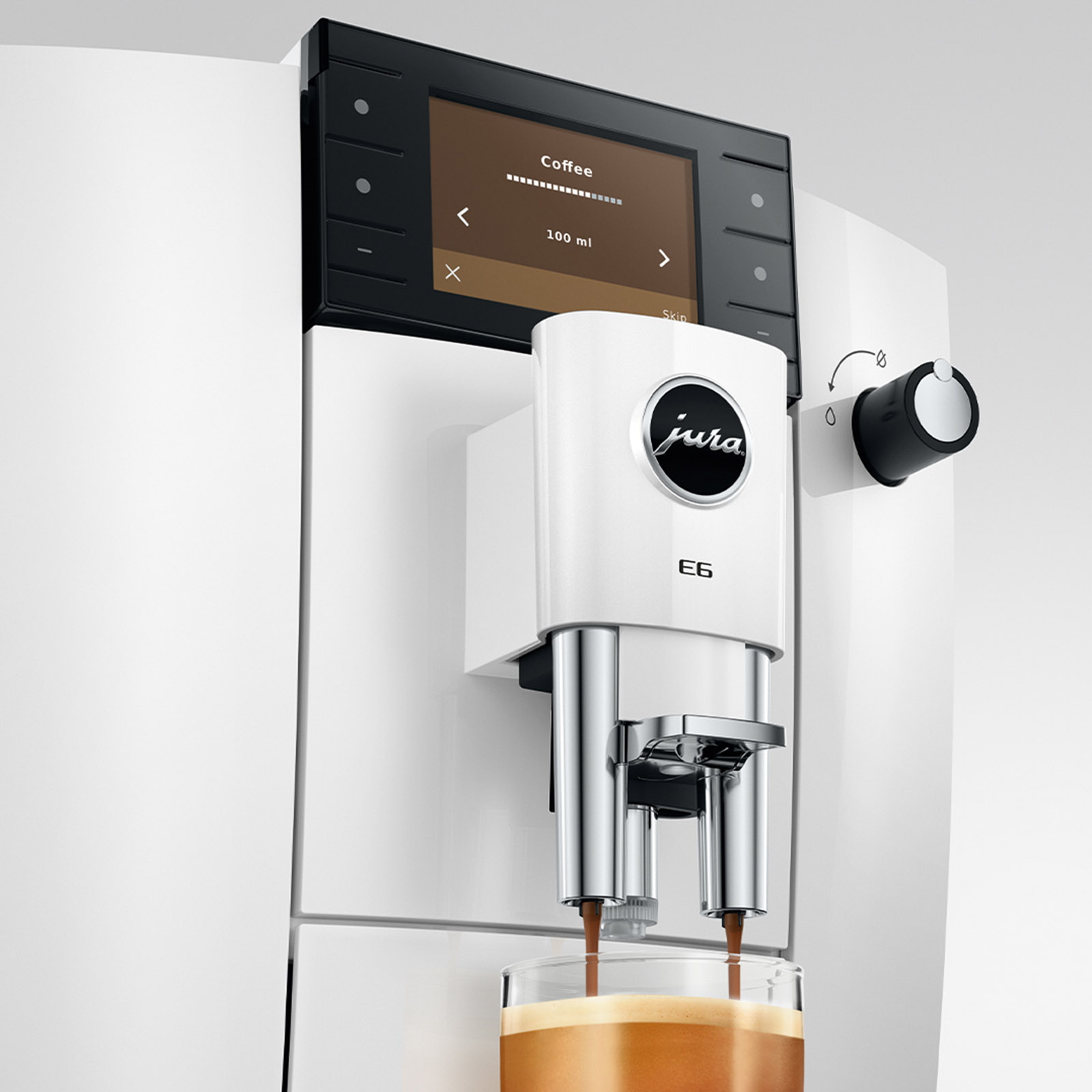 JURA E6 Piano White (ED)