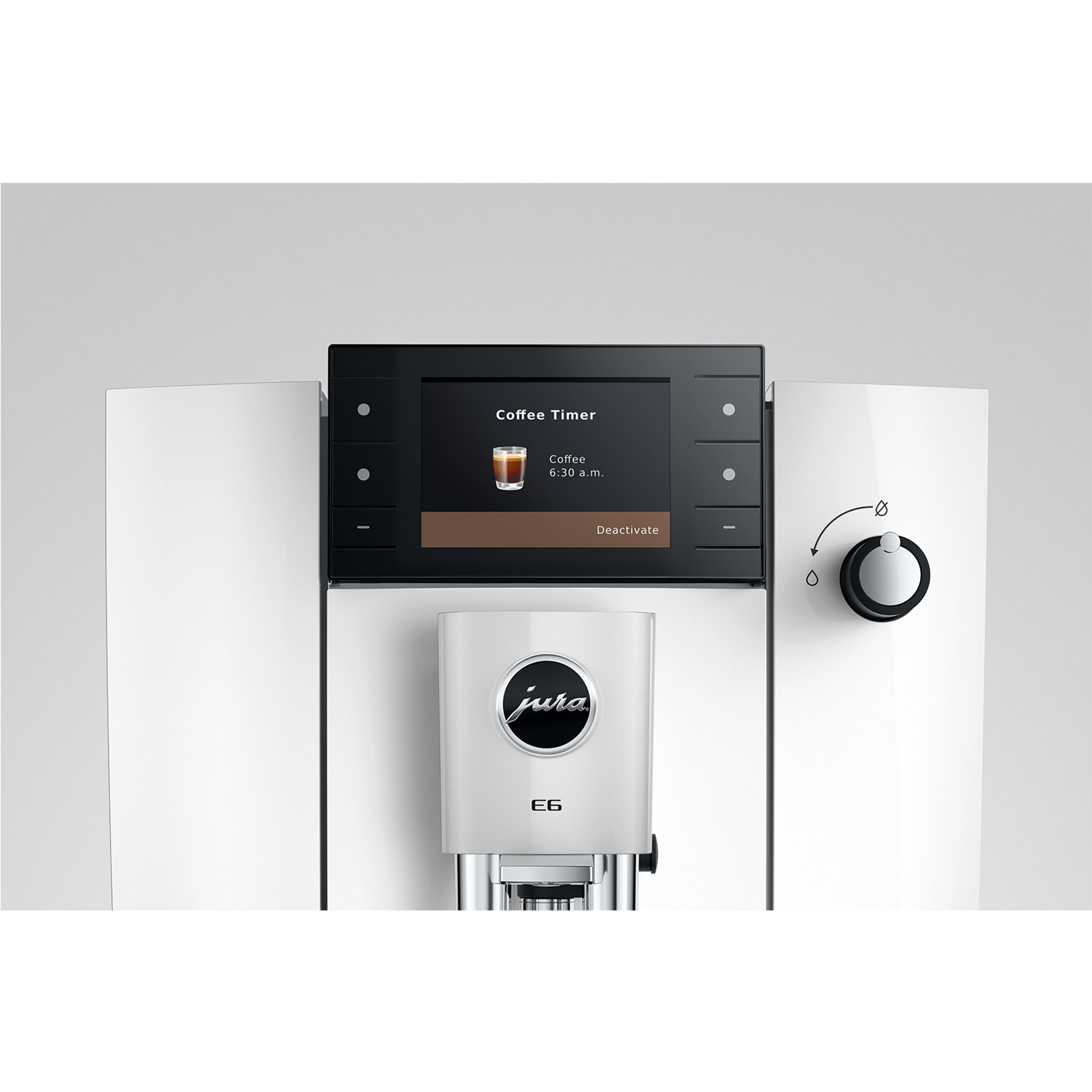 JURA E6 Piano White (ED)