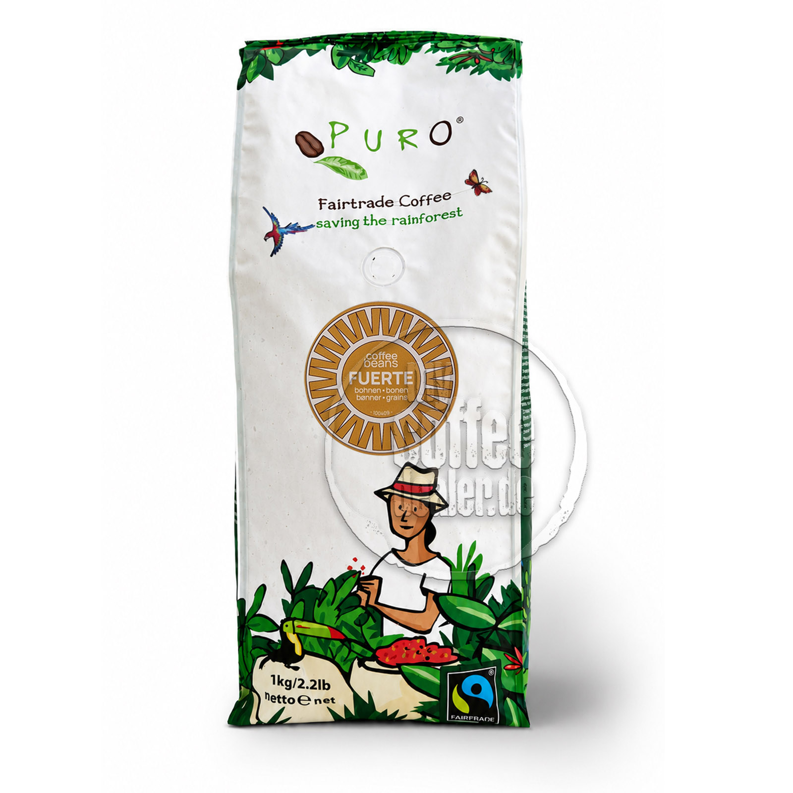 Miko Puro Fairtrade Fuerte Bohne 1000g