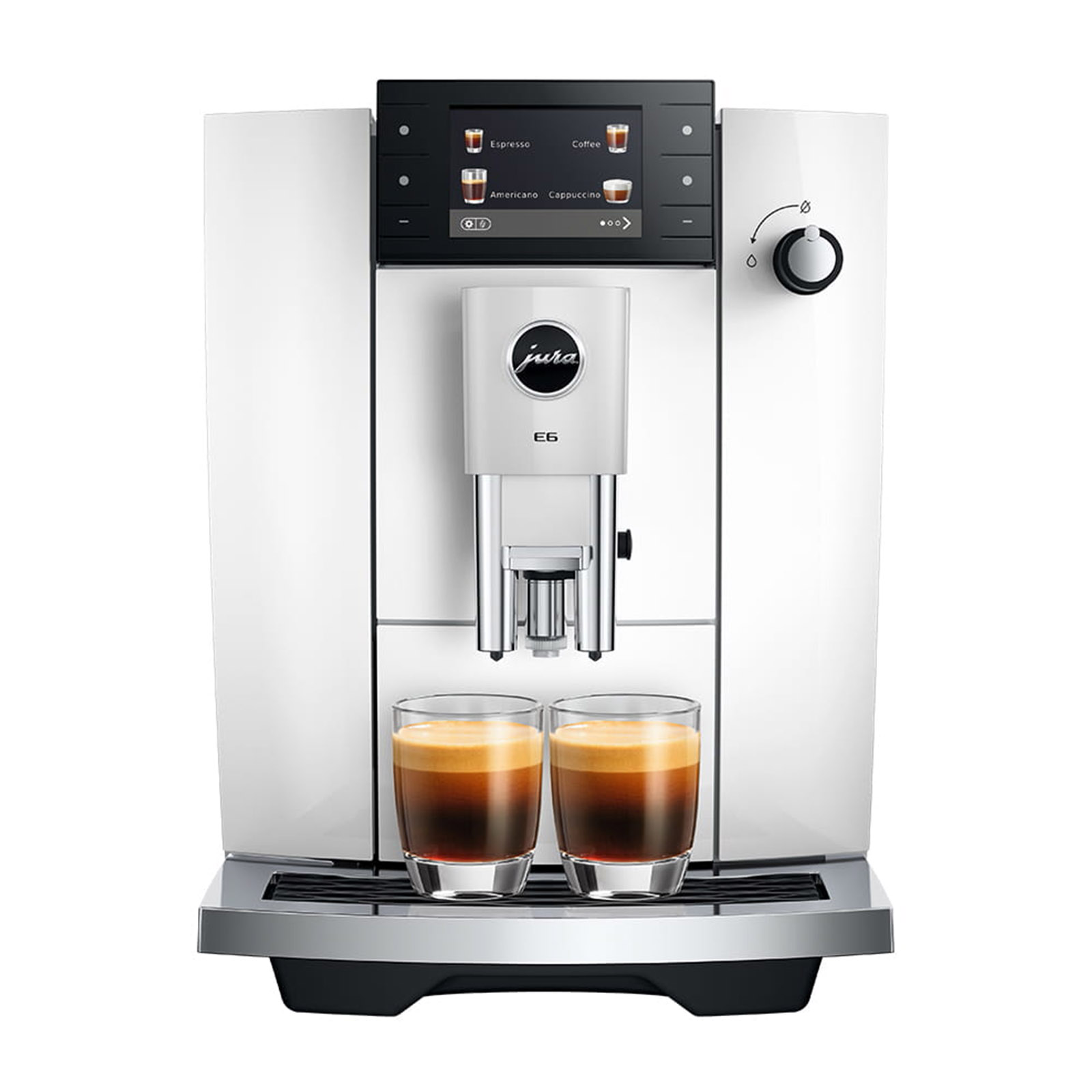 JURA E6 Piano White (ED)
