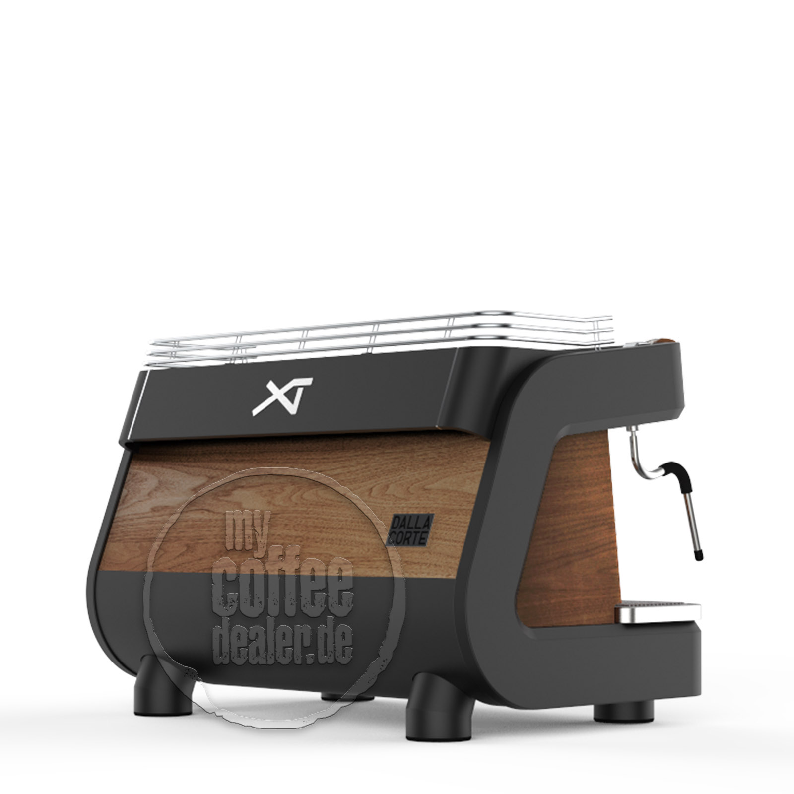 Dalla Corte XT 2-gruppig dark walnut