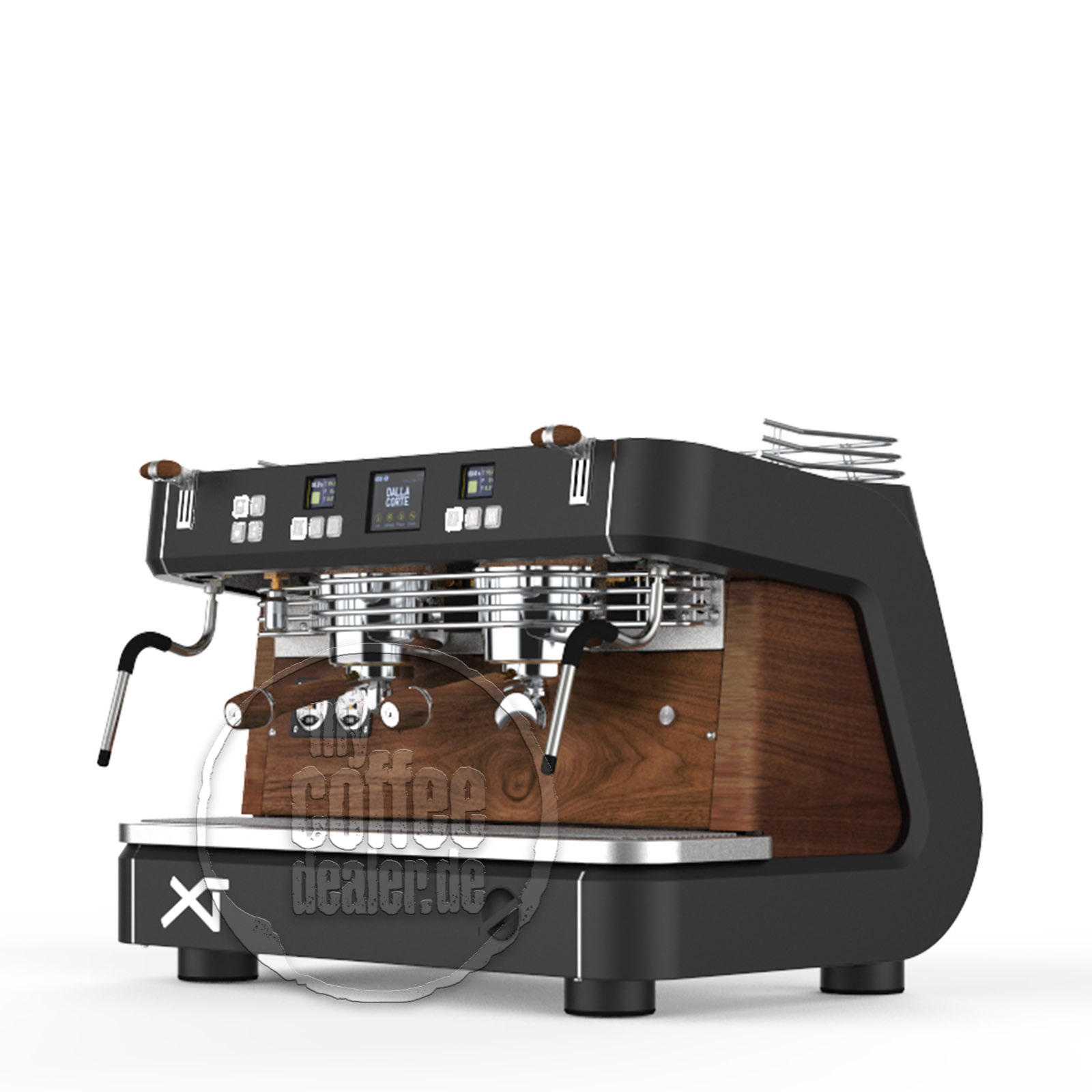 Dalla Corte XT 2-gruppig dark walnut