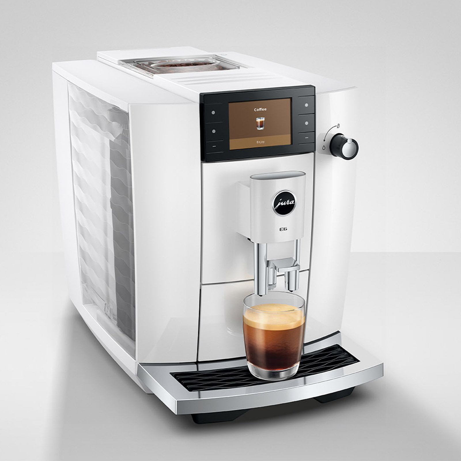 JURA E6 Piano White (ED)