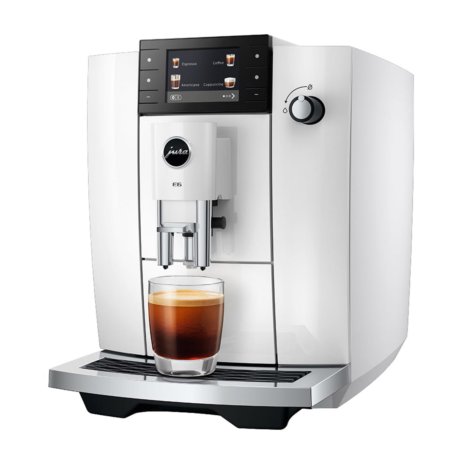 JURA E6 Piano White (ED)