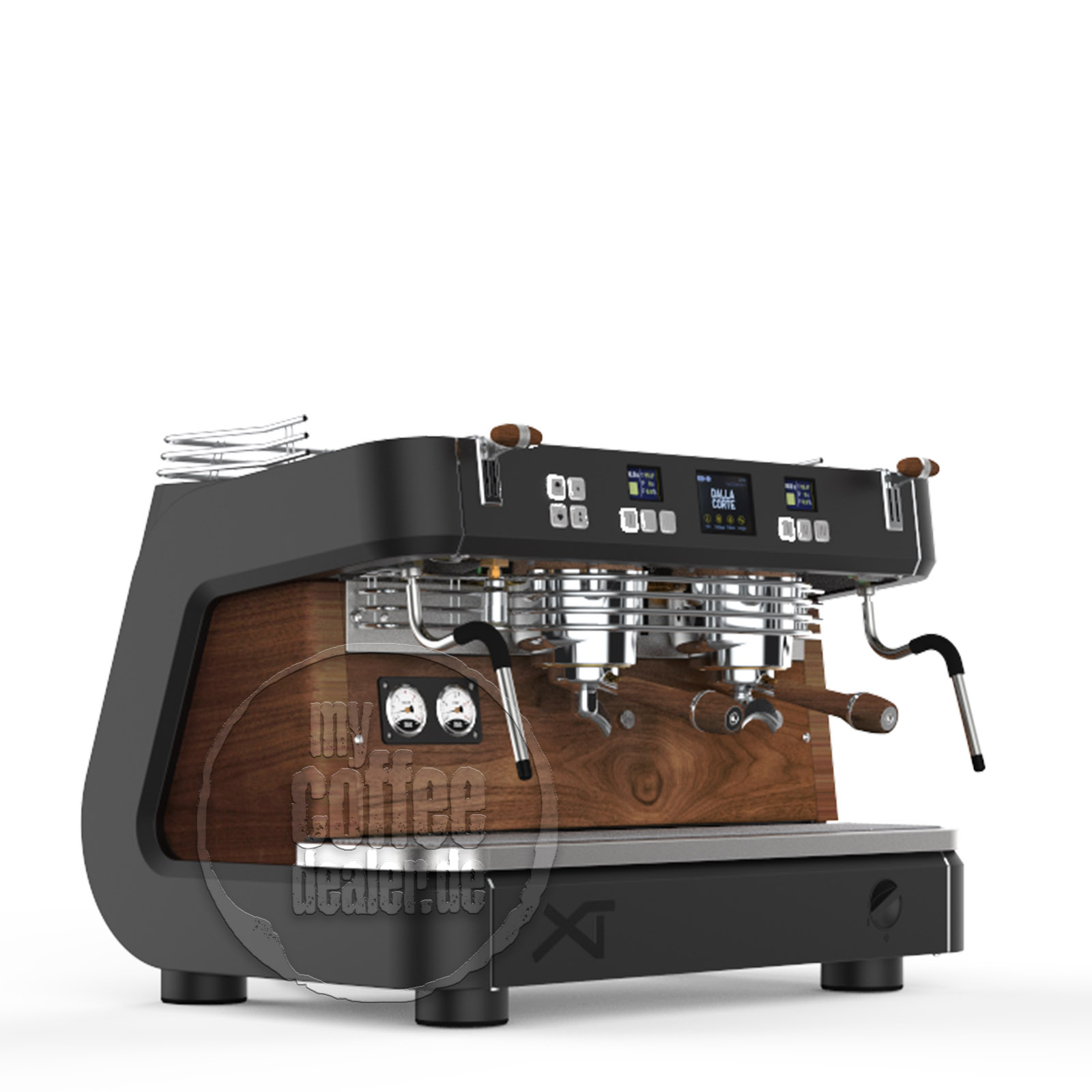 Dalla Corte XT 2-gruppig dark walnut