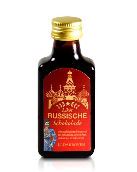 Russische Schokolade 48 Flaschen á 0.04 Liter
