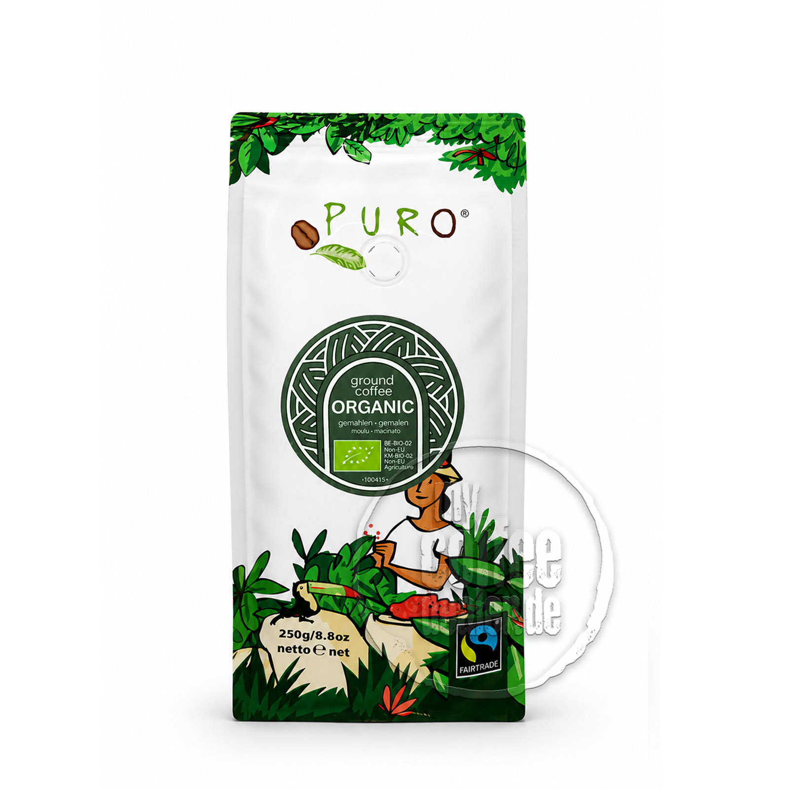 Miko Puro Fairtrade BIO gemahlen 250g